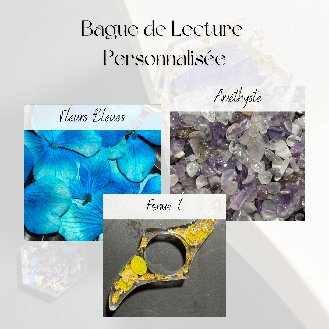 Bague de Lecture Personnalisée