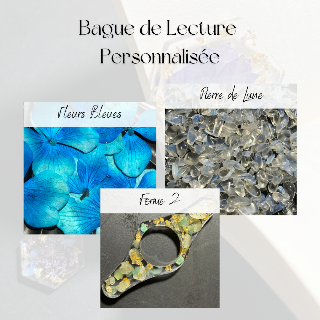 Bague de Lecture Personnalisée