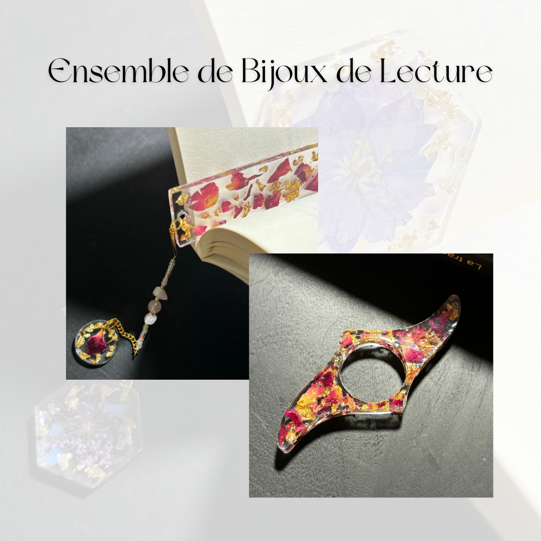 Ensemble de Bijoux de Lecture