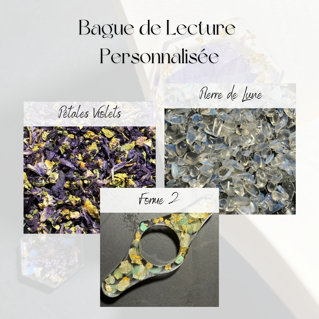 Bague de Lecture Personnalisée