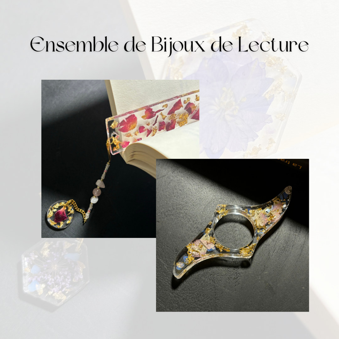 Ensemble de Bijoux de Lecture