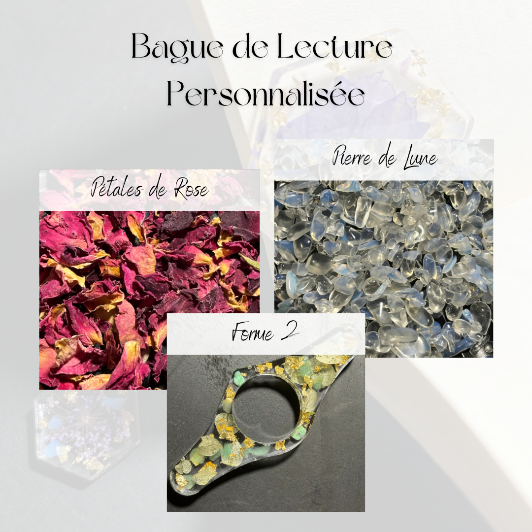 Bague de Lecture Personnalisée