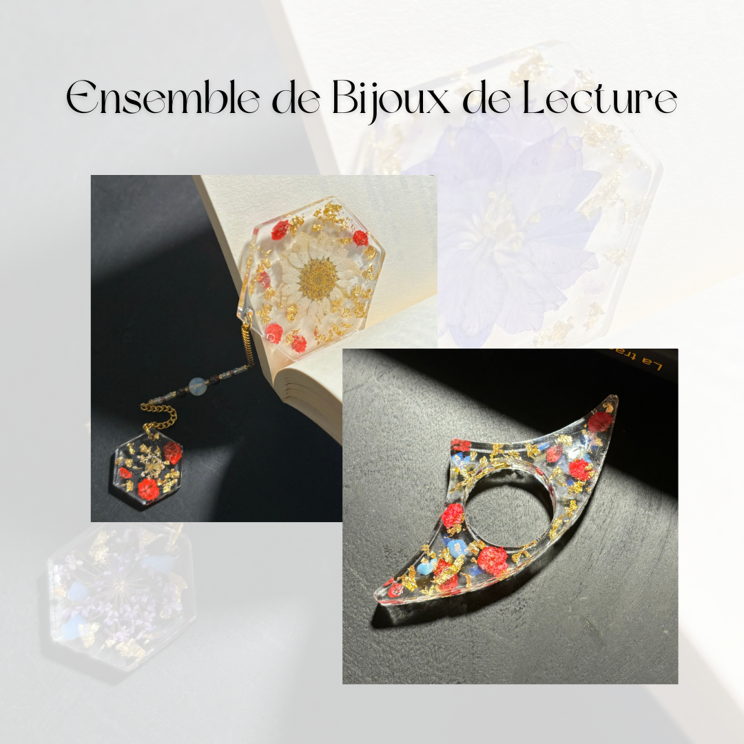 Ensemble de Bijoux de Lecture