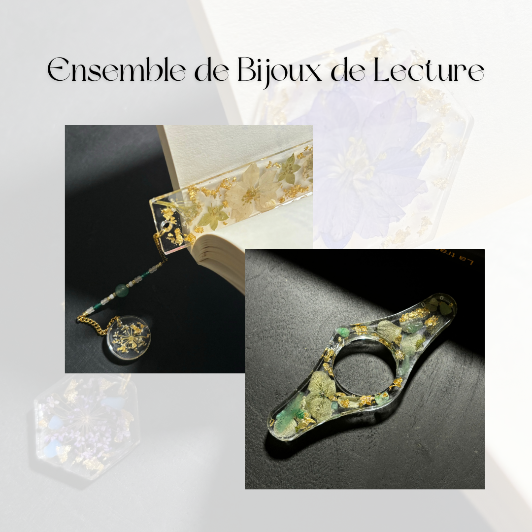 Ensemble de Bijoux de Lecture