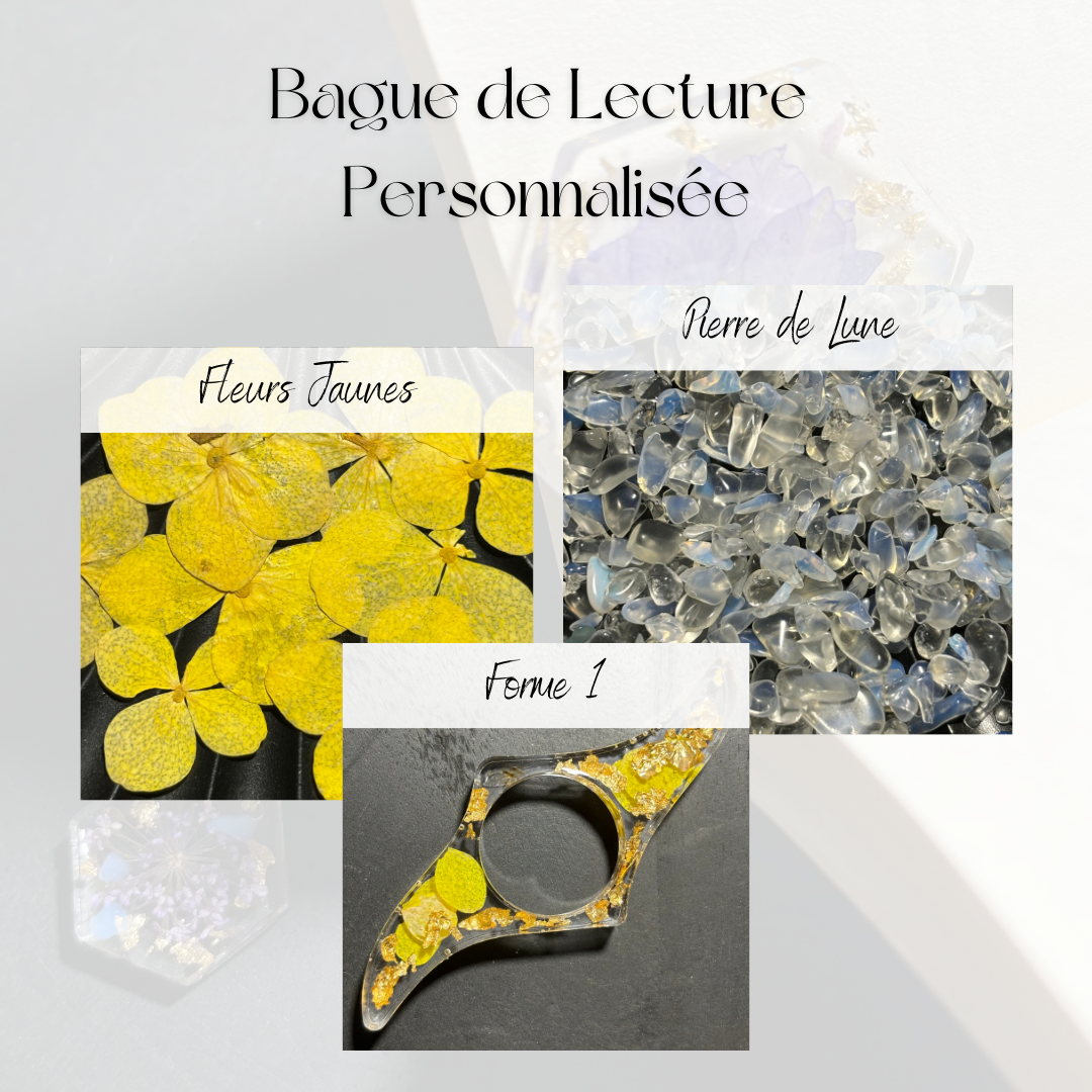 Bague de Lecture Personnalisée