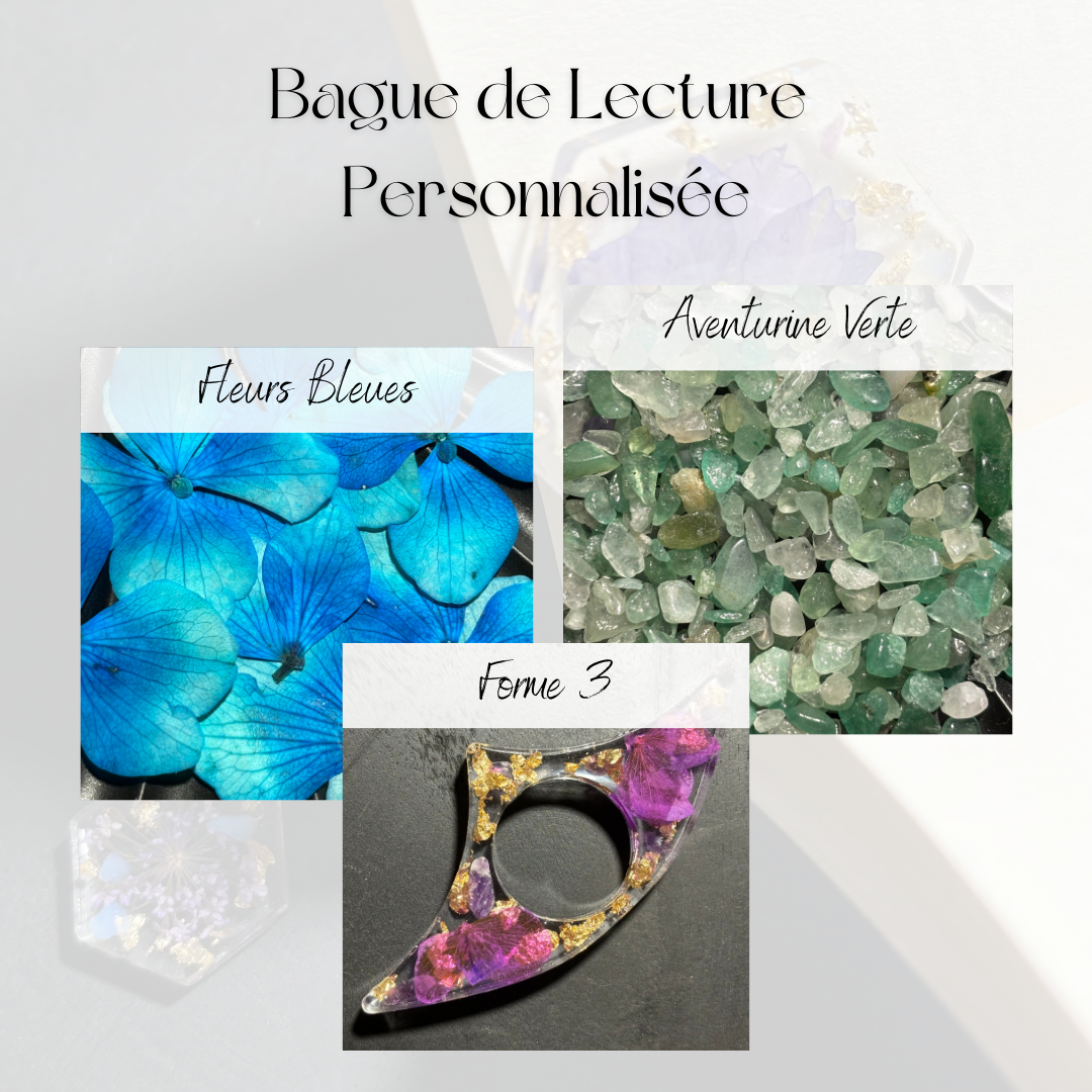 Bague de Lecture Personnalisée