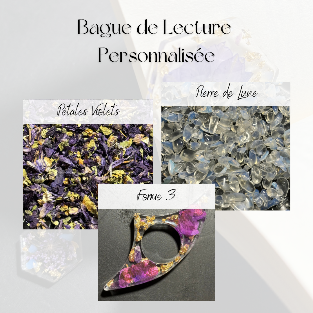 Bague de Lecture Personnalisée