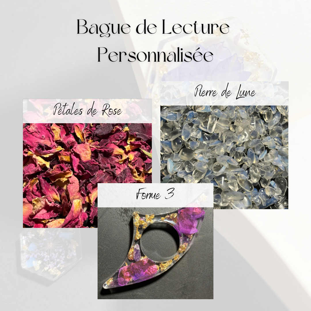 Bague de Lecture Personnalisée