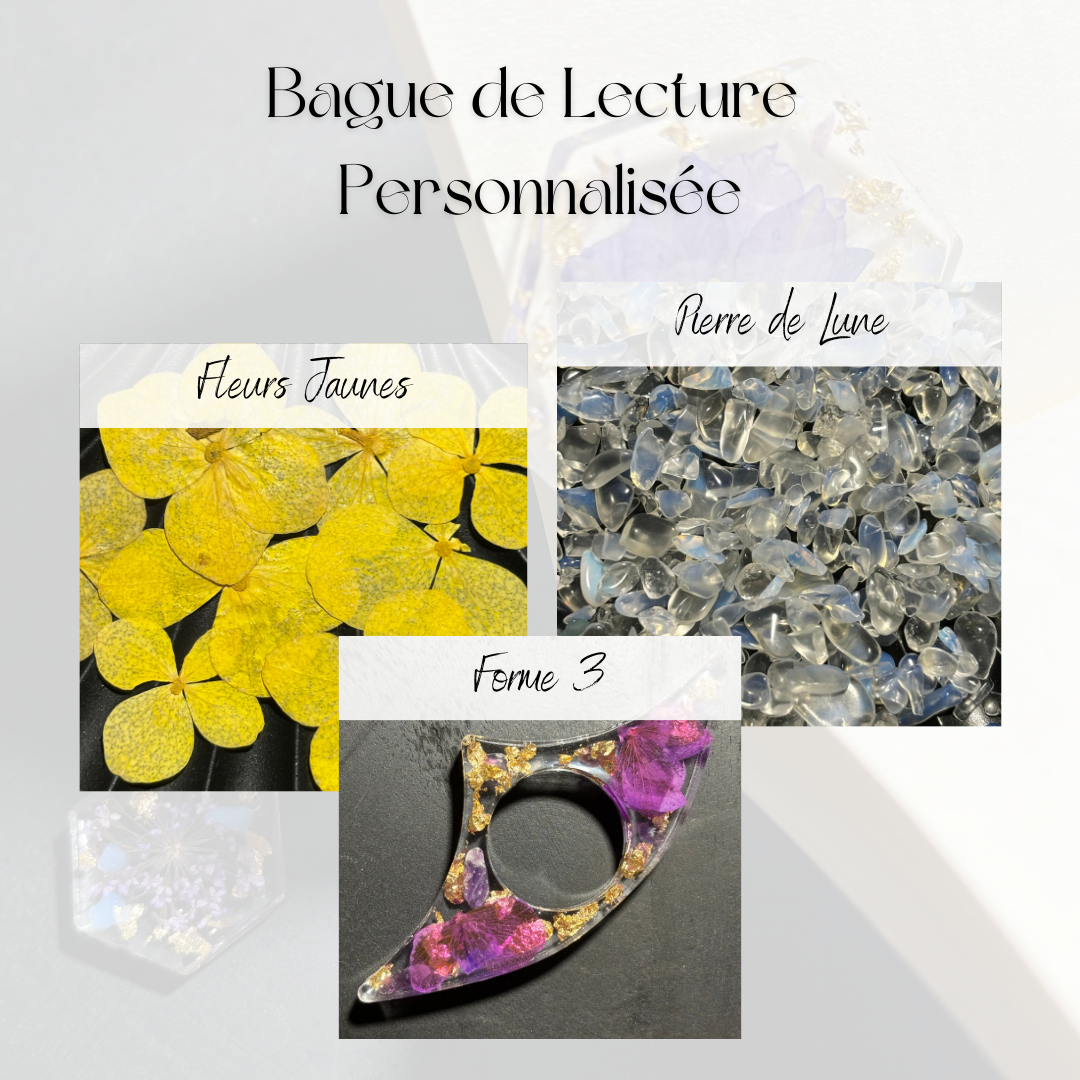 Bague de Lecture Personnalisée