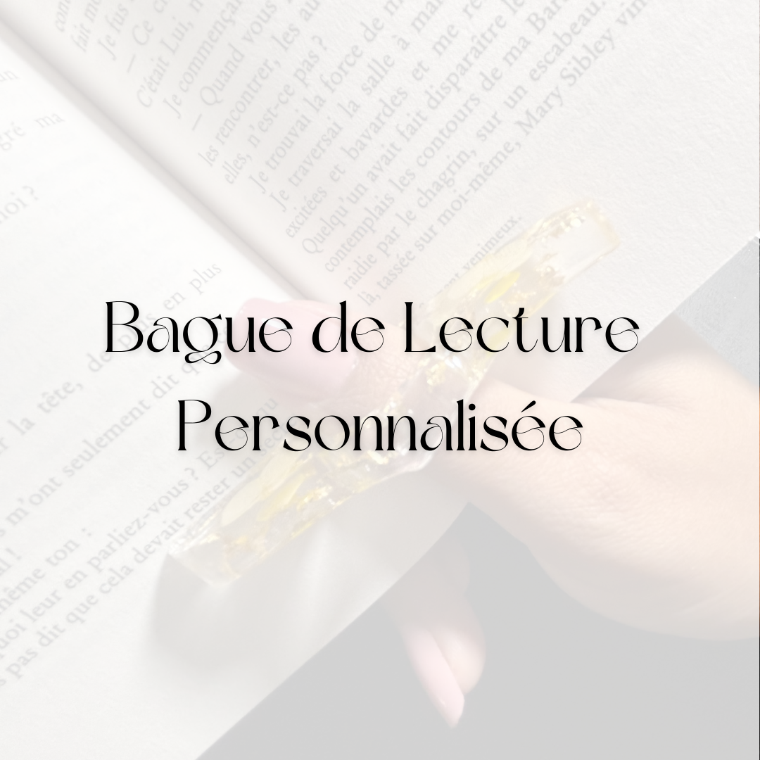 Bague de Lecture Personnalisée