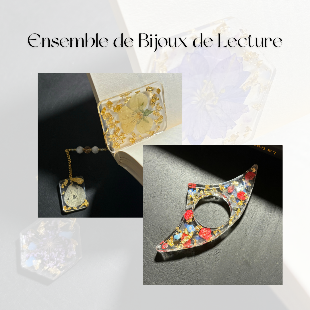 Ensemble de Bijoux de Lecture