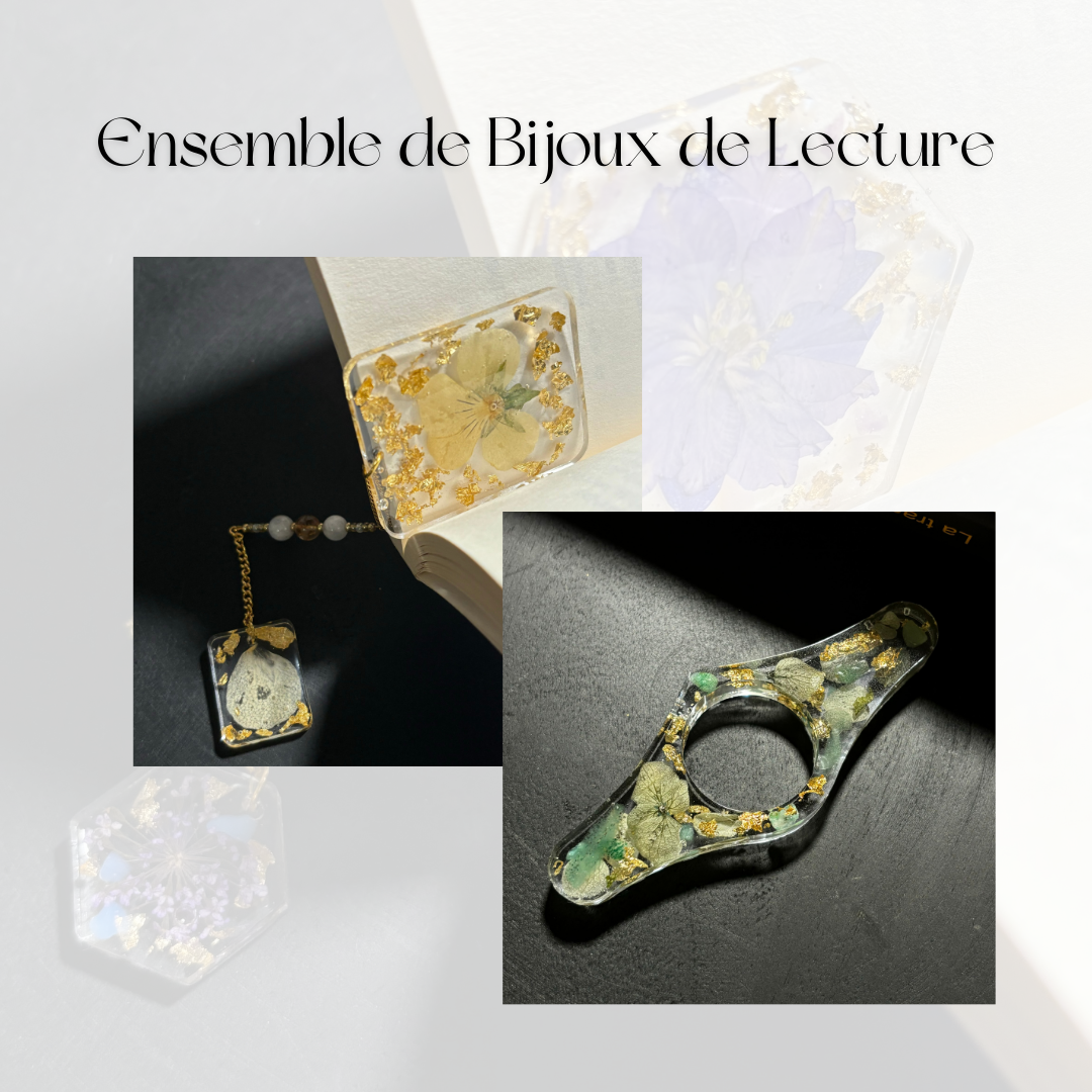 Ensemble de Bijoux de Lecture