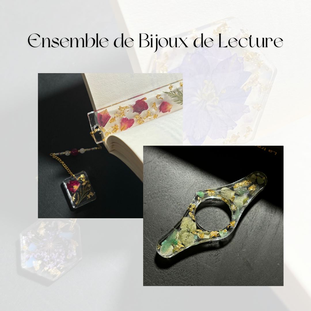 Ensemble de Bijoux de Lecture