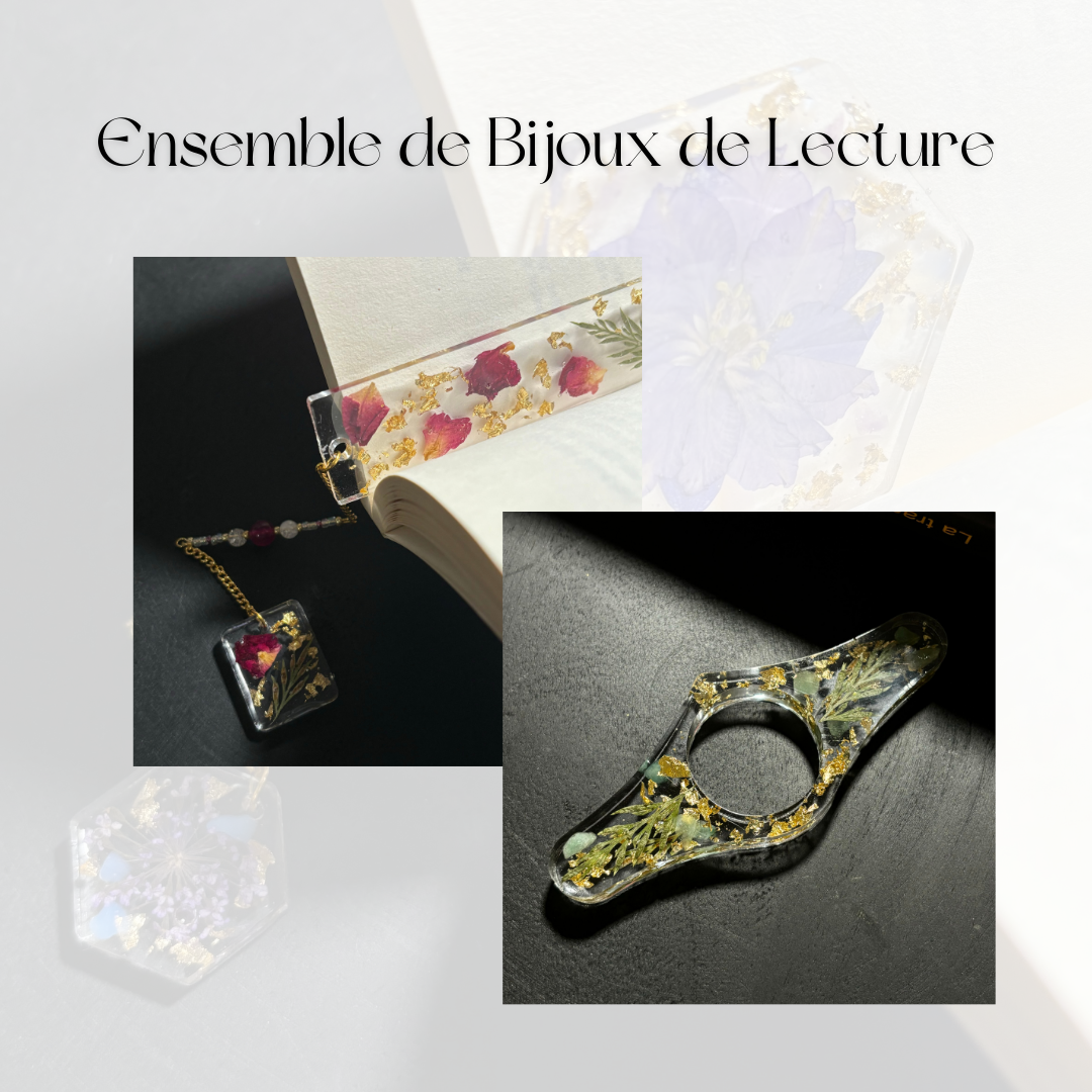 Ensemble de Bijoux de Lecture