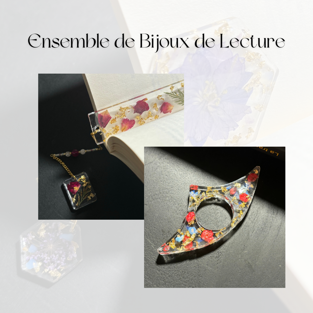 Ensemble de Bijoux de Lecture