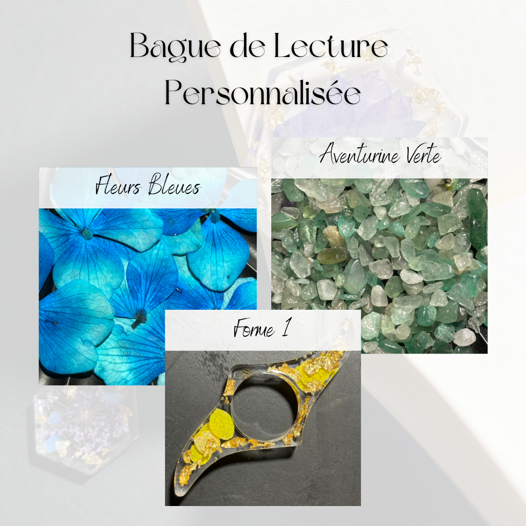 Bague de Lecture Personnalisée