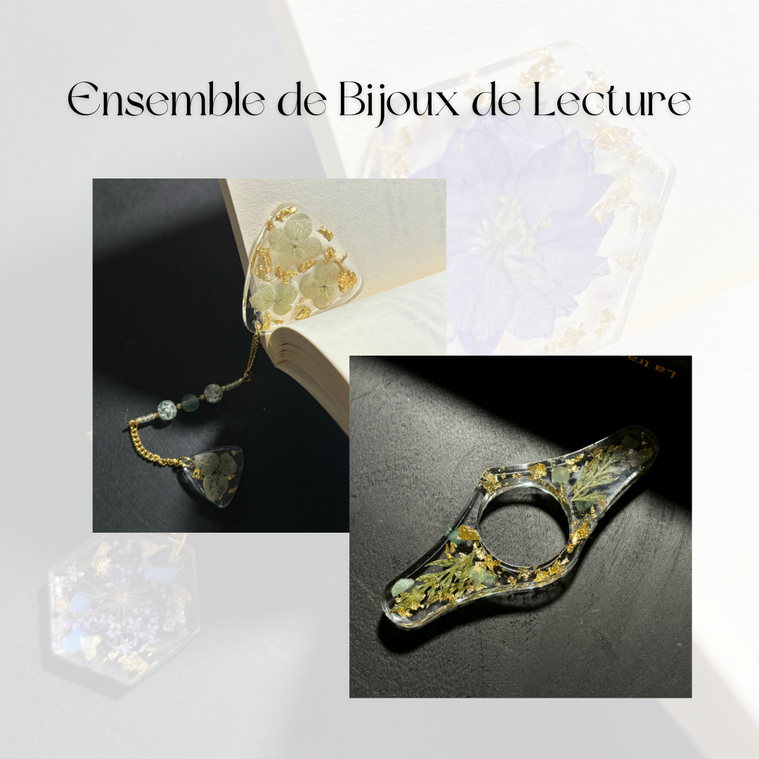 Ensemble de Bijoux de Lecture