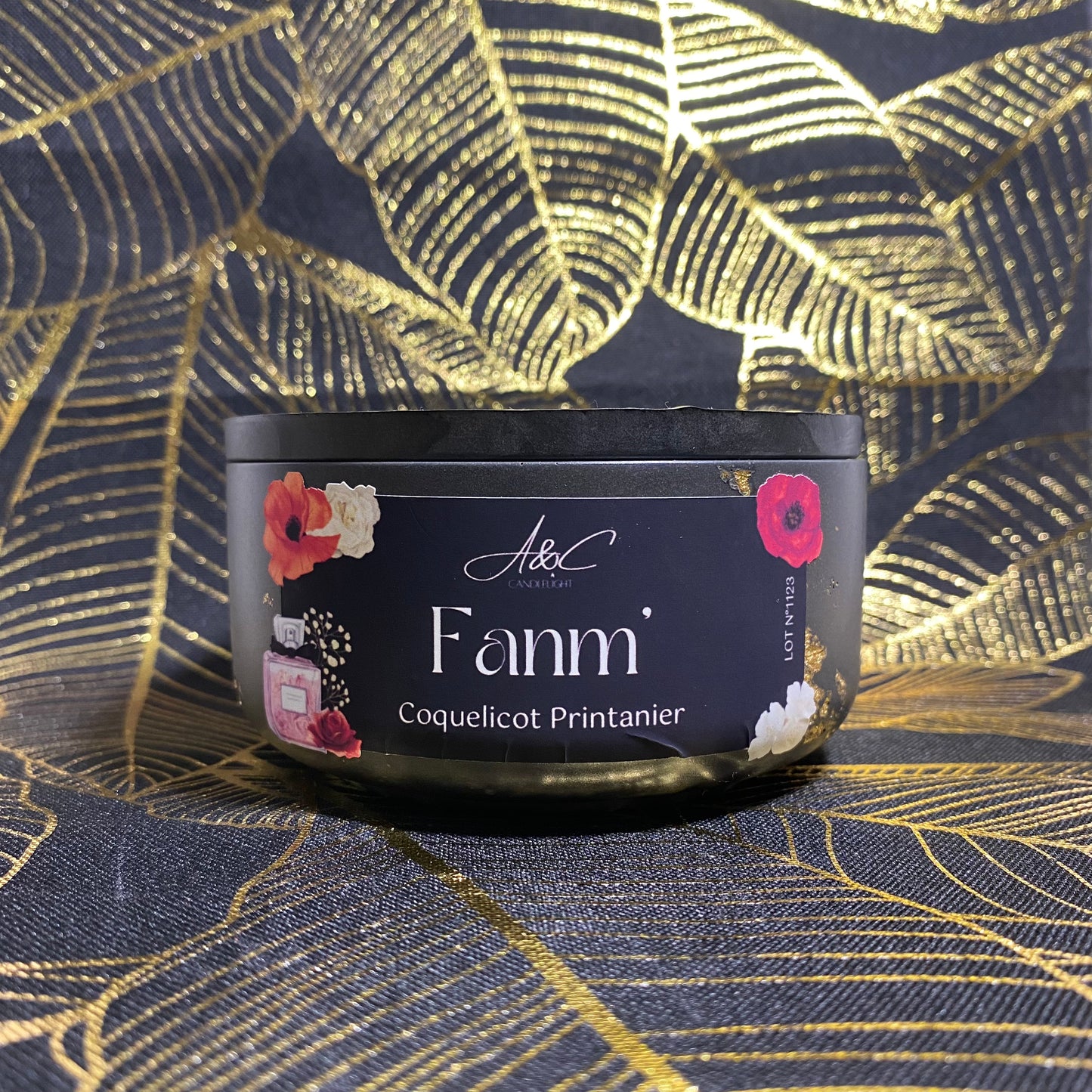 Bougie Fanm’ - Coquelicot Printanier